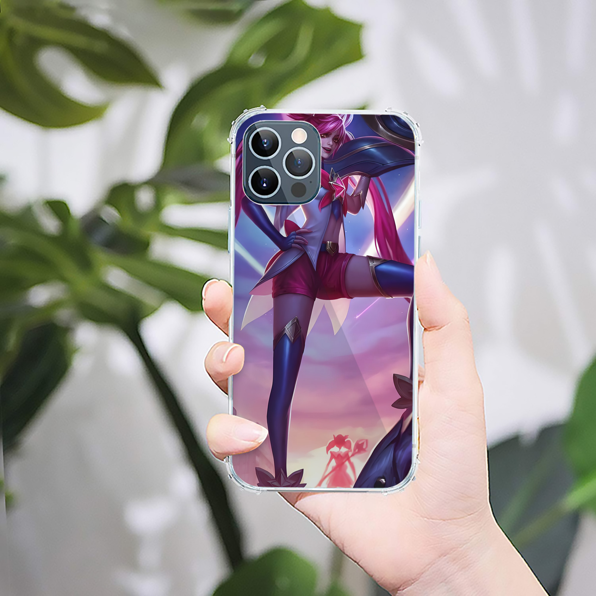 リーグ・オブ・レジェンド League of Legends LOL 【iPhone 12シリーズ対応】透明スマホケース（クリアソフトケース）